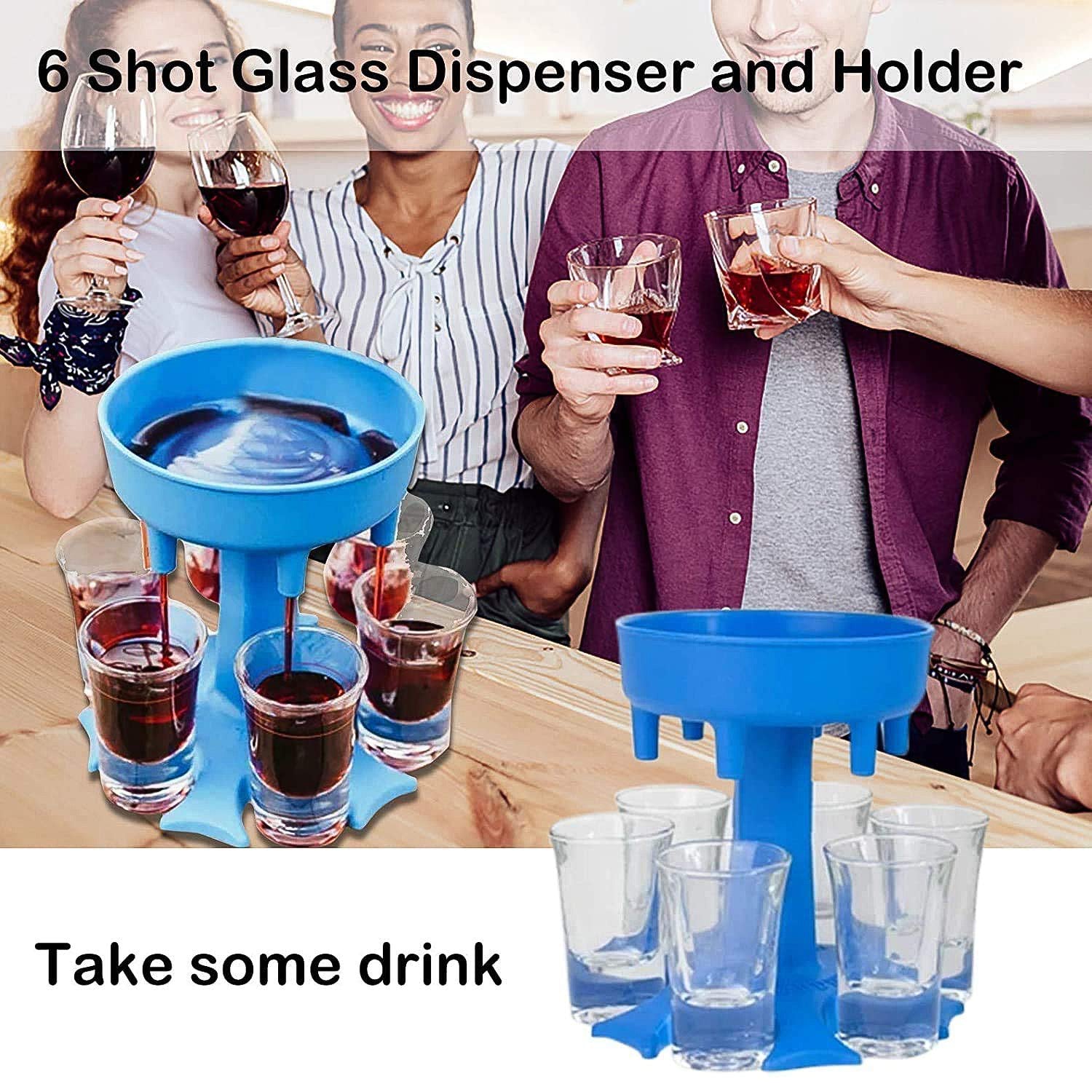 6-way Plastic Shot Glass Dispenser With Ho6-way Plastic Shot Glass Dispenser With Holder Stand (1 Pc)lder Stand (1 Pc) 6-way Plastic Shot Glass Dispenser With Ho6-way Plastic Shot Glass Dispenser With Holder Stand (1 Pc)lder Stand (1 Pc)